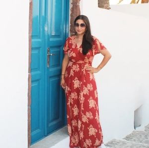 Lulus maxi dress